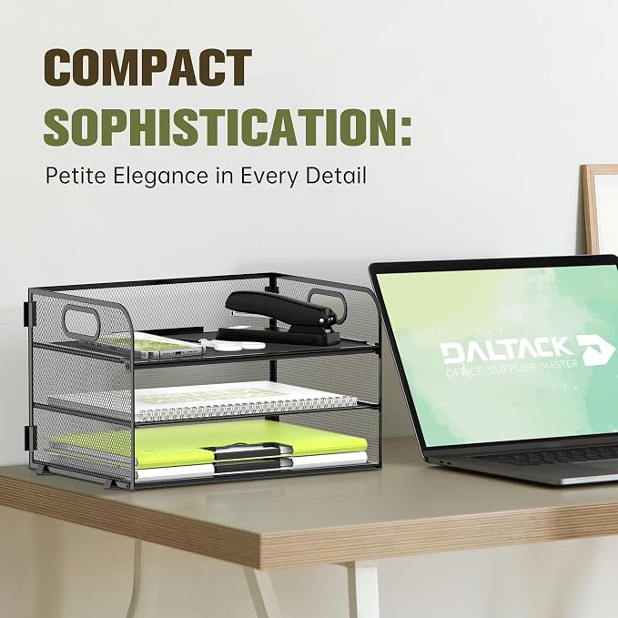 Daltrack 3-Tier Mesh Desk Organizer - Image 5