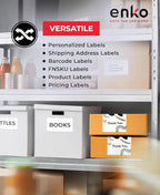 enKo 4" x 3" Labels for Zebra Desktop Printers - Image 4