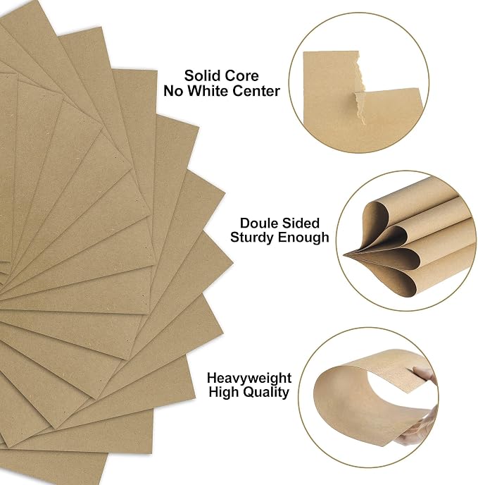 Brown Kraft Cardstock - Image 3