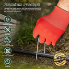 FEED GARDEN 6 Inch 200 Pack Galvanized Landscape Staples 11 Gauge Anti-Rust - Image 4