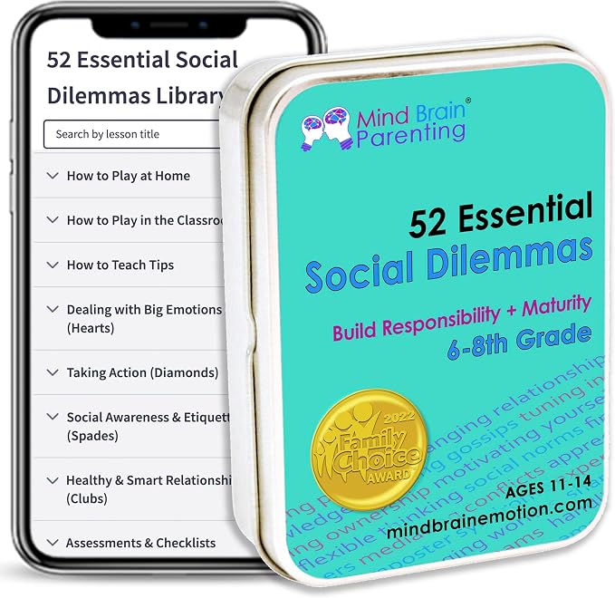 52 Essential Social Dilemmas: Skills by MindBrainEmotion