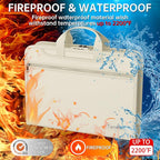 5200℉ Fireproof Accordion File Organizer - Image 2