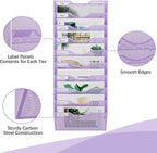 EasyPAG 10 Pocket Mesh Wall File Organizer, Hanging Paper Folder Holder - Image 3