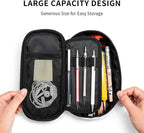 American Football Ball Texture Pencil Case Big Capacity Storage Pencil Pouch - Image 5