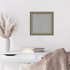 Amanti Art Silver Framed Magnetic Board 14x14 X-Small Vision Board - Image 5