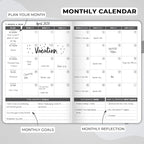 Clever Fox Planner – Undated Weekly & Monthly Planner - Image 4