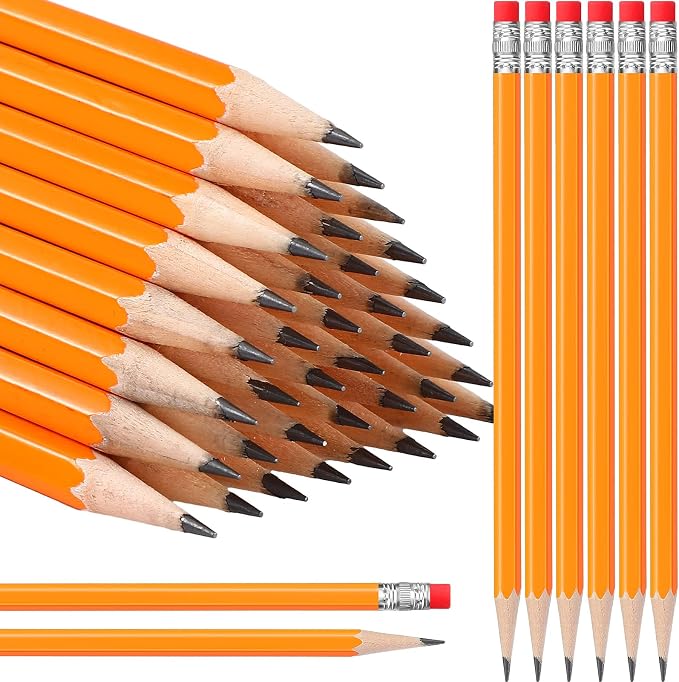 TecUnite 600 Pcs HB #2 Unsharpened Pencils bulk - Image 2