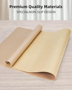 Leather Desk Protector, Large Mouse Pad & Waterproof PU Leather Blotter Mat - Image 2