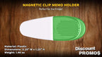 10 Magnetic Memo Holders Set - Image 4