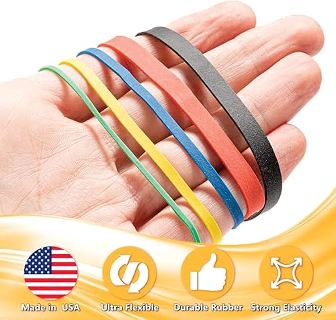 Assorted Color & Size Rubber Bands - Image 5