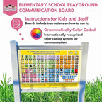 Weather-Proof Aluminum School Playground Communication Board - Image 4