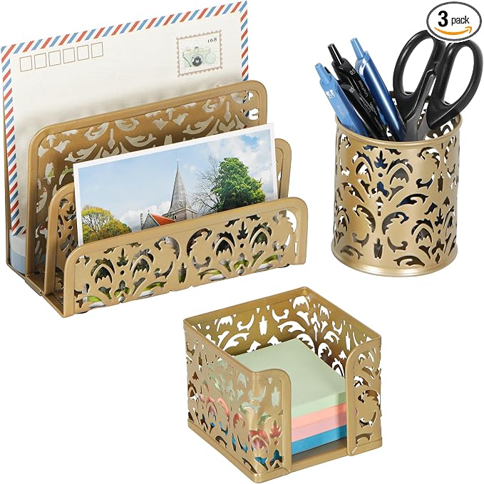 EasyPAG Desk Organizers and Accessories 3 Pieces Office Organizer Set by EasyPAG