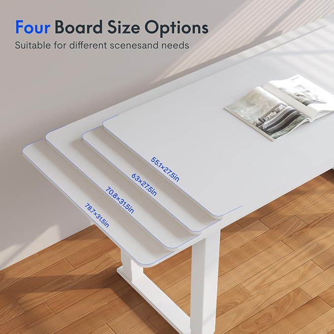 SANODESK 4-Leg Standing Desk, Electric Height Adjustable Desk - Image 4