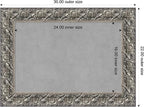 Amanti Art Silver Framed Magnetic Board 22x30 Medium Vision Board - Image 4