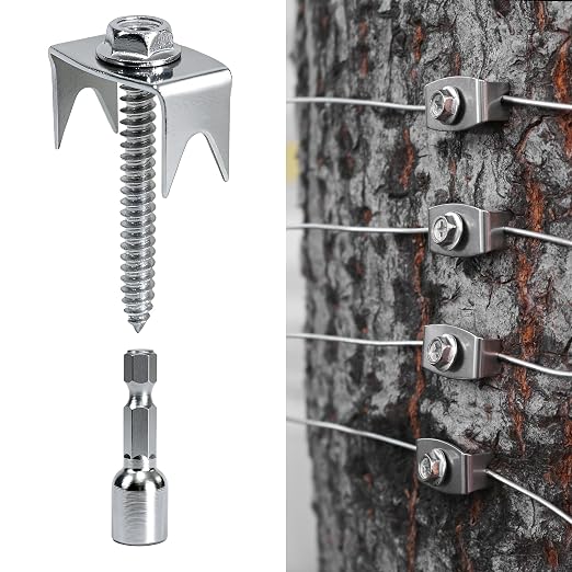 Sumloty 30-Pack 304 Stainless Steel Fence Staples, 1.6 Inch Reusable Fence by Sumloty