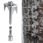 Sumloty 100-Pack 304 Stainless Steel Fence Staples, 1.6 Inch Reusable Fence by Sumloty
