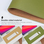 Leather Desk pad Protector, Large Desk mat - Image 2