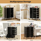 Giantex 15 Drawer Rolling Cart - Image 8