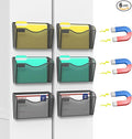 samstar 6 Pack Magnetic File Holder, Mesh Wall File Organizer File Pocket Mail by Samstar