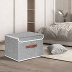 TYEERS Collapsible Storage Boxes, Washable Fabric Storage Bins - Image 5