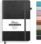 Annecy Numbered Bullet Dotted Journal Notebook, Medium 5.5x 8.25, 160 Pages by Annecy