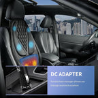 comrelax Back Massager with Heat, Massage Seat Cushion with 3D Lumbar Support - Image 4