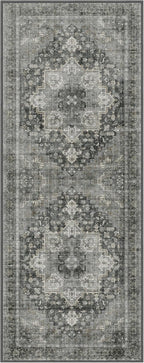 GENIMO 2x12 Runner Rugs for Hallway, Machine Washable Non Slip Vintage Rugs - Image 7