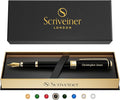 Scriveiner Personalized Black Fountain Pen by Scriveiner