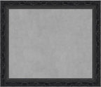 Amanti Art Black Framed Magnetic Board 24x28 Medium Vision Board by AmantiArt