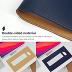AFIING Dual-Sided Desk Pad, Natural Cork & PU Leather Large Mouse mats - Image 3