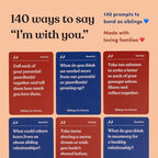 Siblings are Human | 140 Conversation Cards to Help Deepen Sibling - Image 3