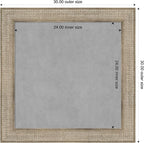 Amanti Art Silver Framed Magnetic Board 30x30 Medium Vision Board - Image 4
