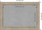 Amanti Art Silver Framed Magnetic Board 30x42 Large Vision Board - Image 4
