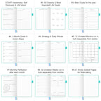 Undated Luxurious Weekly & Monthly Planner to Increase Productivity Hit Your - Image 5