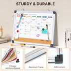 Monthly Dry Erase Board and Cork Board Combo - Image 5