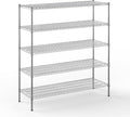 Regal Altair 21" Deep x 60" Wide x 64" Height Wire Shelving Kit | 5-Tier | NSF by Regal+Altair
