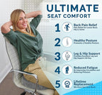 ComfiLife Gel Enhanced Seat Cushion – Office Chair Cushion – Non-Slip Gel & - Image 4
