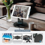 EHO Tablet Kiosk Stand, 360° Rotating Commercial Tablet Stand, Retail Kiosk - Image 8
