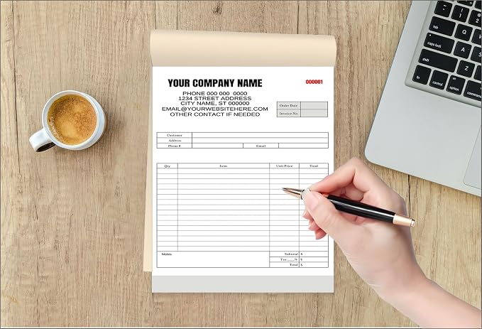 Custom Carbonless Invoice Book - Image 6