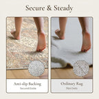 GENIMO Runner Rug 2x7 Non Slip Machine Washable Hallway Runner Vintage Rug - Image 9