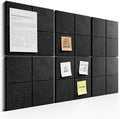Bumusty Large Cork Board Alternative-36 x24 Felt Bulletin Board Tiles, by Bumusty