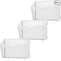 Docnest 3 Pack Hanging Wall File Holders, Mesh Wall Letter File Holder by DocNest