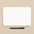 Undated Monthly Planner Notepad, Desk Calendar - Image 4