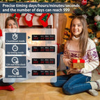 LED Countdown Clock, 999 Days, 23 Hours, 59 Minutes, 59 Seconds, Event - Image 3