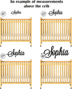 Personalized Wooden Name Sign for Nursery Wall Letters Custom Baby Name Sign - Image 4