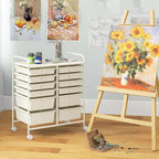 Giantex 12 Drawers Rolling Storage Cart, Classroom Organizers - Image 9