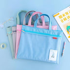 Pendancy Mesh Zipper Pouch 11x13.7 in, A4 Size Foldable Document Storage - Image 7