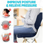 FORTEM Seat Cushion, Office Chair Cushion, Lumbar Support Pillow - Image 5