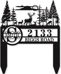 Personalized Metal Adress Sign by HYTSIGN