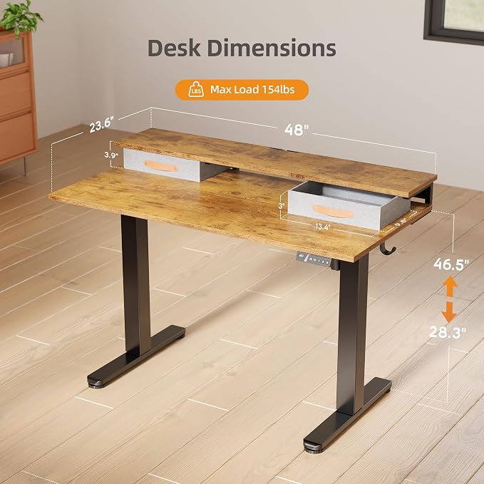 Claiks Electric Standing Desk - Image 3